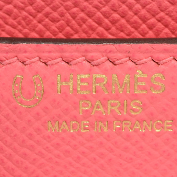 HERMES Constance 3 24 Special Order Rose Azalea Vaux Epson C stamped (manufac... - Picture 6 of 7